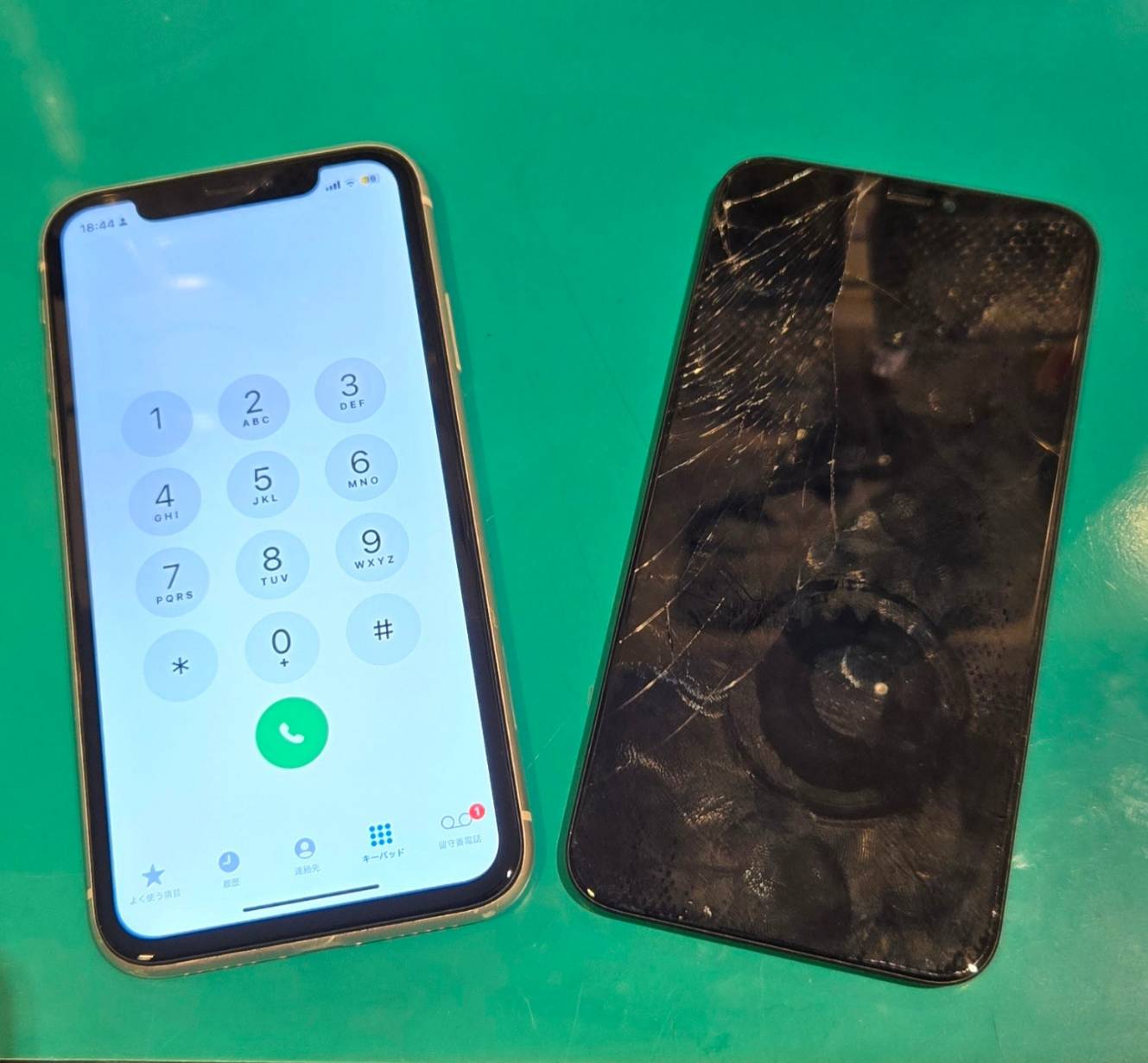 勝手に動く…？iPhoneXRの画面トラブルを修理しました💡【スマホ修理工房 調布パルコ店】