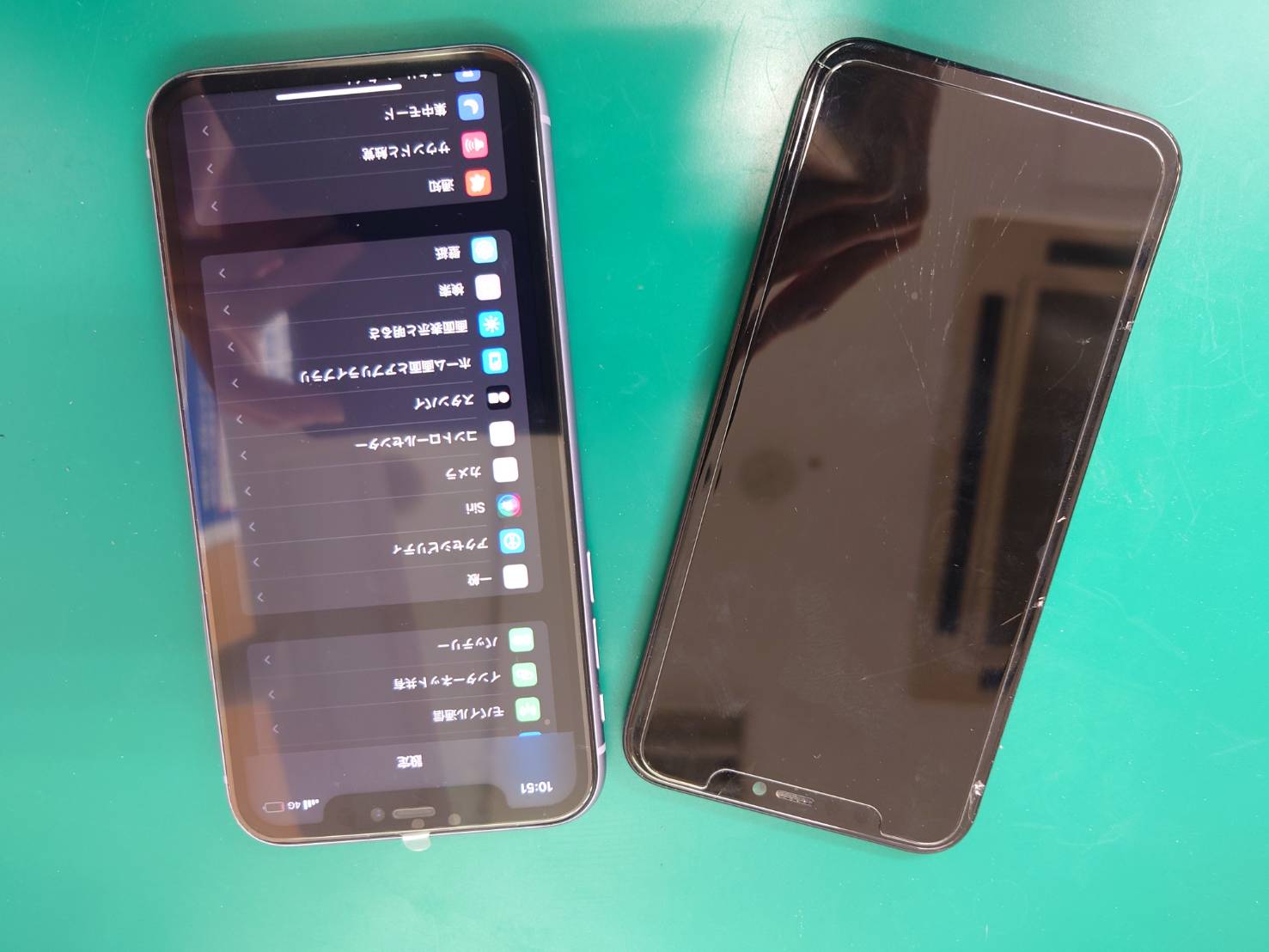 画面に何も表示されない…iPhone 11 画面交換を行いました【スマホ集工房三鷹店】