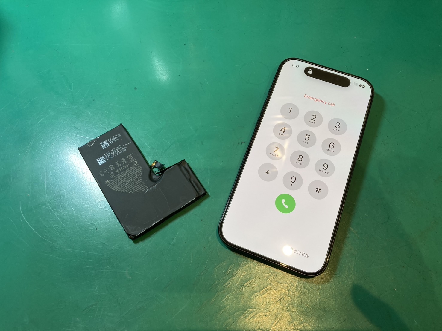 iPhone15Pro(アイフォーン15プロ)　起動不可によるバッテリー交換【登戸・向ヶ丘遊園店】