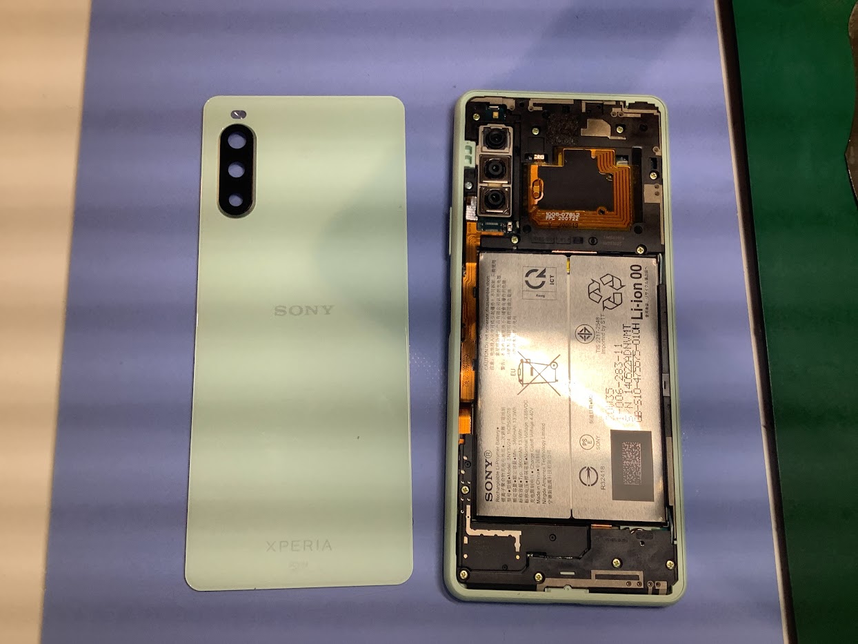 Xperia10Ⅱのバッテリー交換ならデータをそのまま・最短即日修理のスマホ修理工房港北TOKYU　Ｓ・Ｃ店にご相談ください！