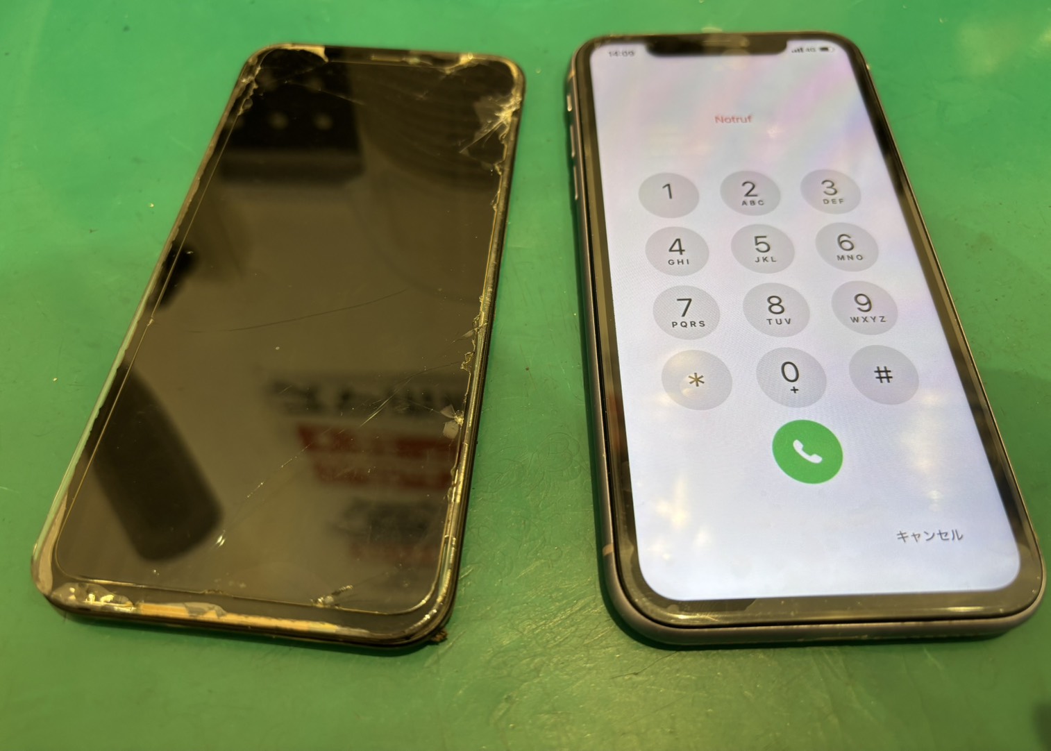 iPhone11(アイフォン11)の液晶画面パネル交換修理【スマホ修理工房新百合丘オーパ店】