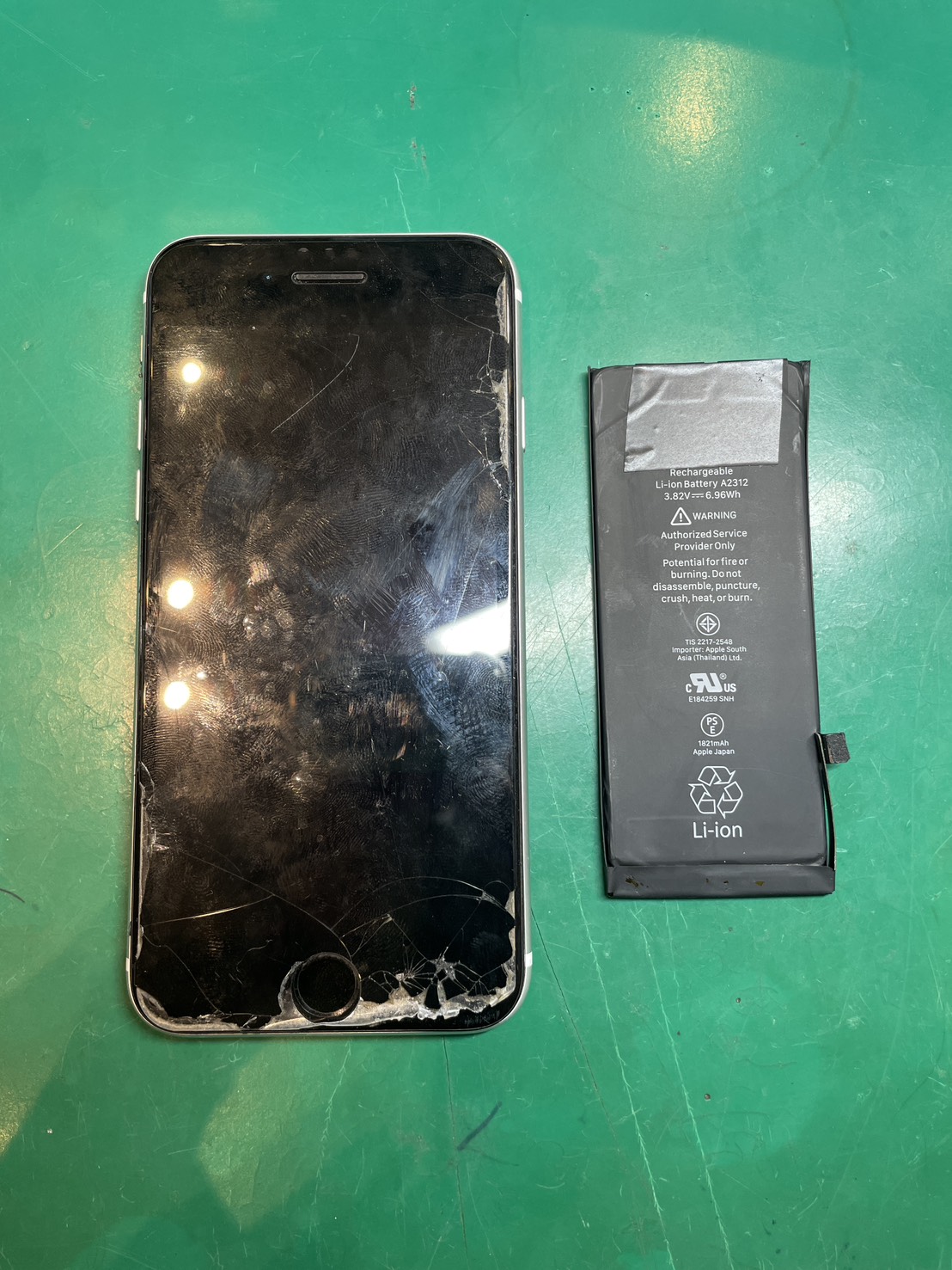 iPhoneSE2バッテリー交換　【スマホ修理工房ミーツ国分寺店】