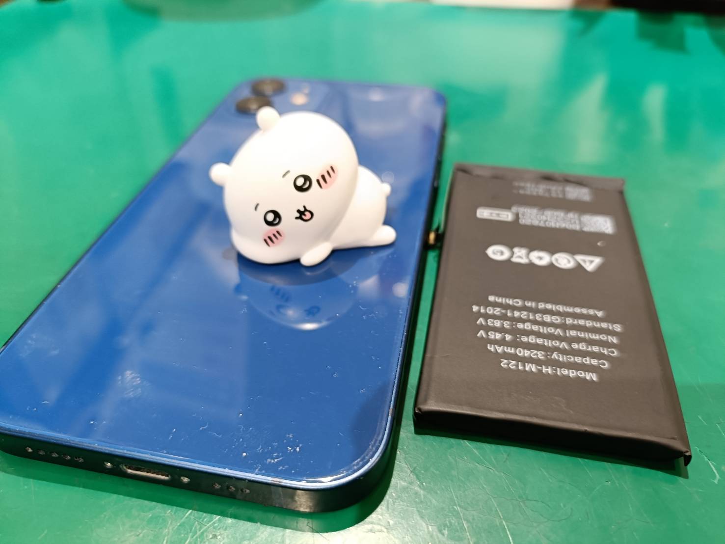 iPhone12mini バッテリー寿命です～