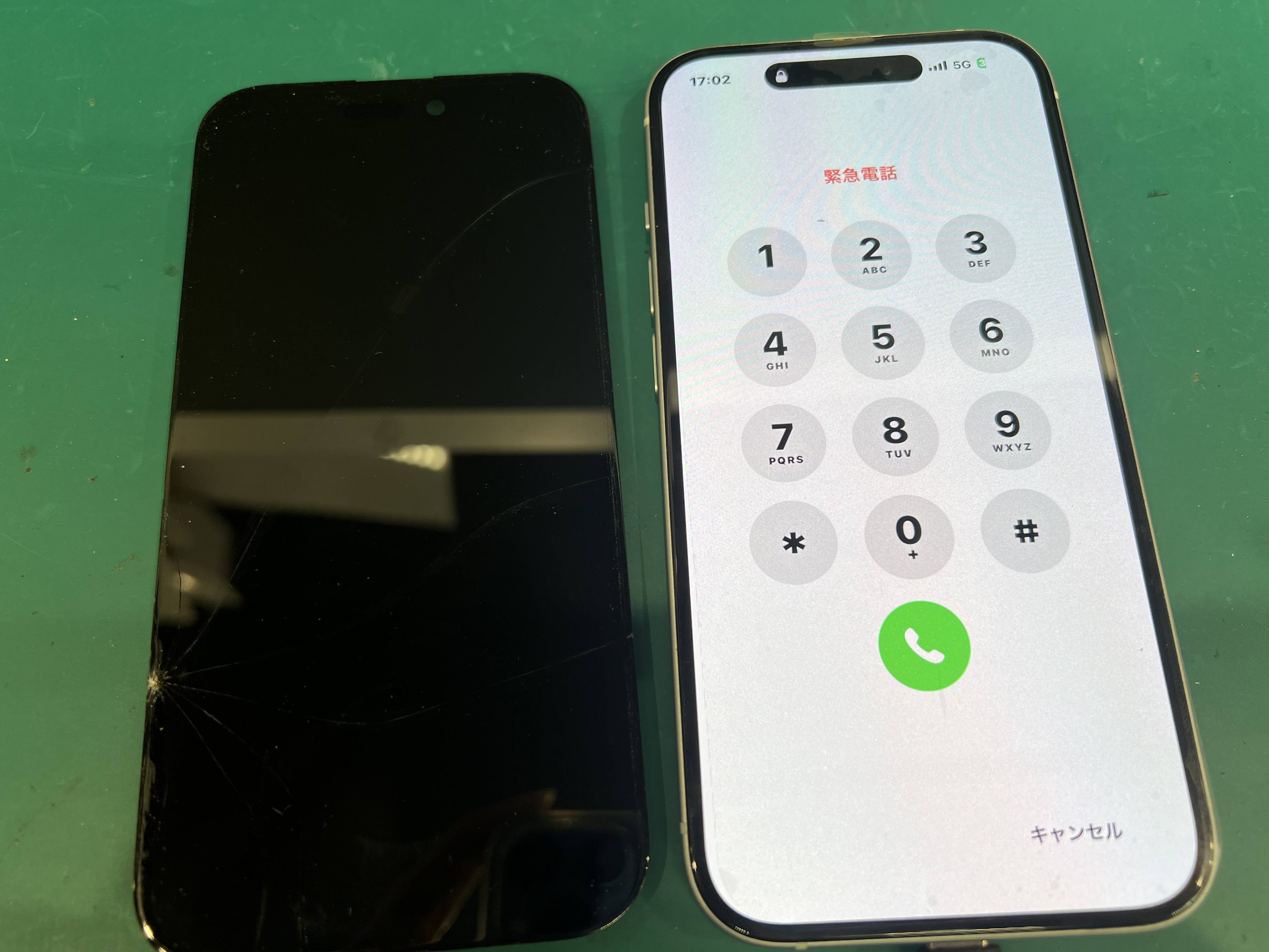 iPhone15（アイフォン）落下による画面破損修理のご相談