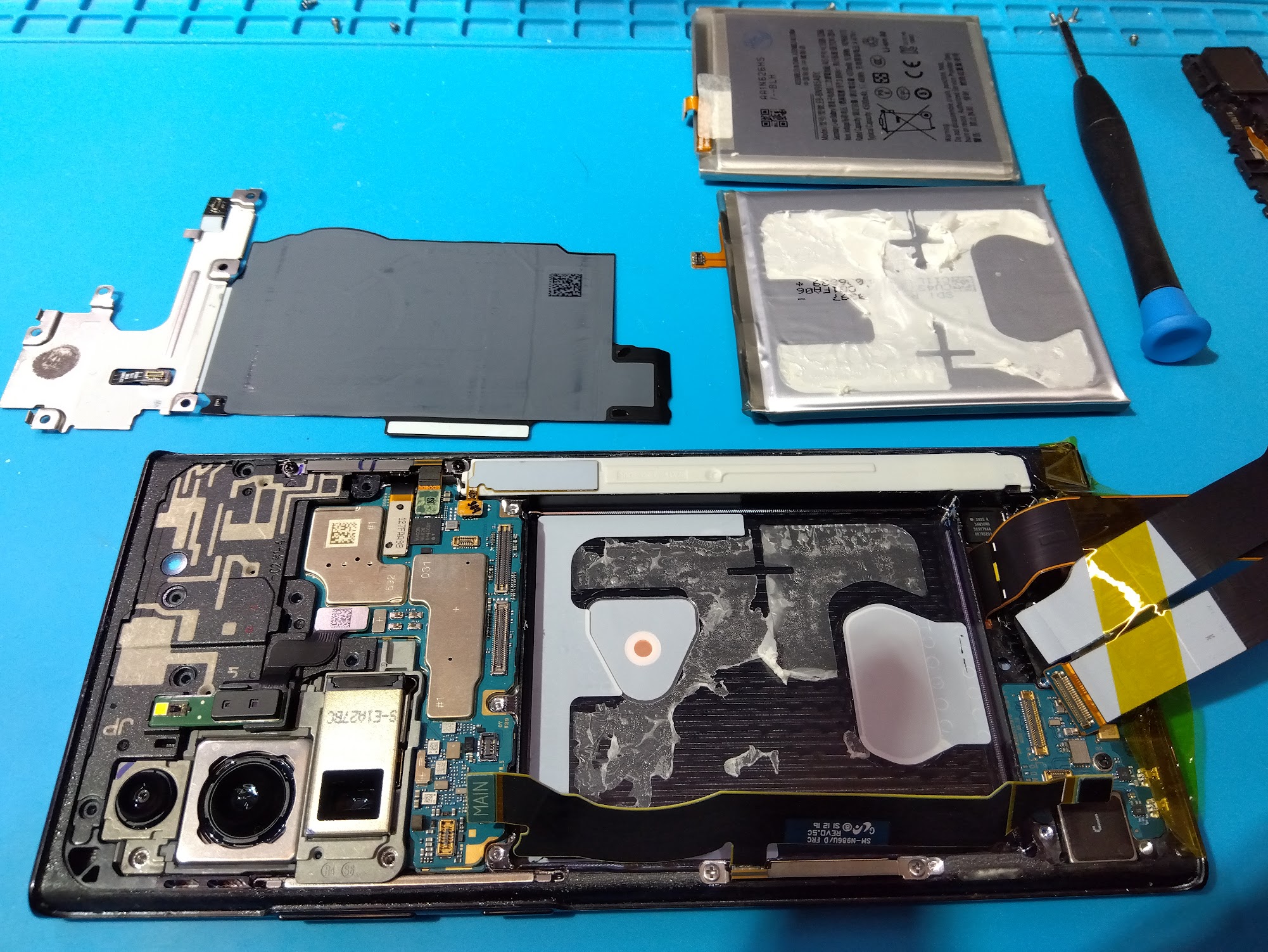 GalaxyNote20Ultra(ギャラクシーノート20ウルトラ)バッテリー交換【スマホ修理工房札幌店】