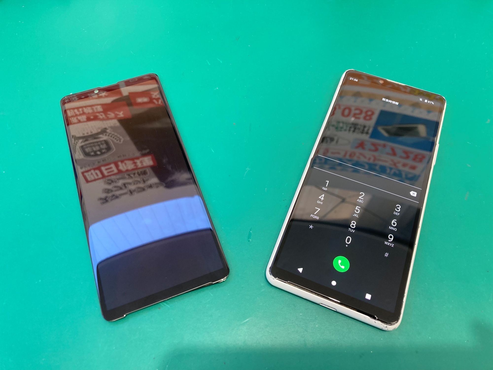 Xperia10Ⅲ(エクスペリア10スリー)　液晶表示不良による画面交換【登戸・向ヶ丘遊園店】