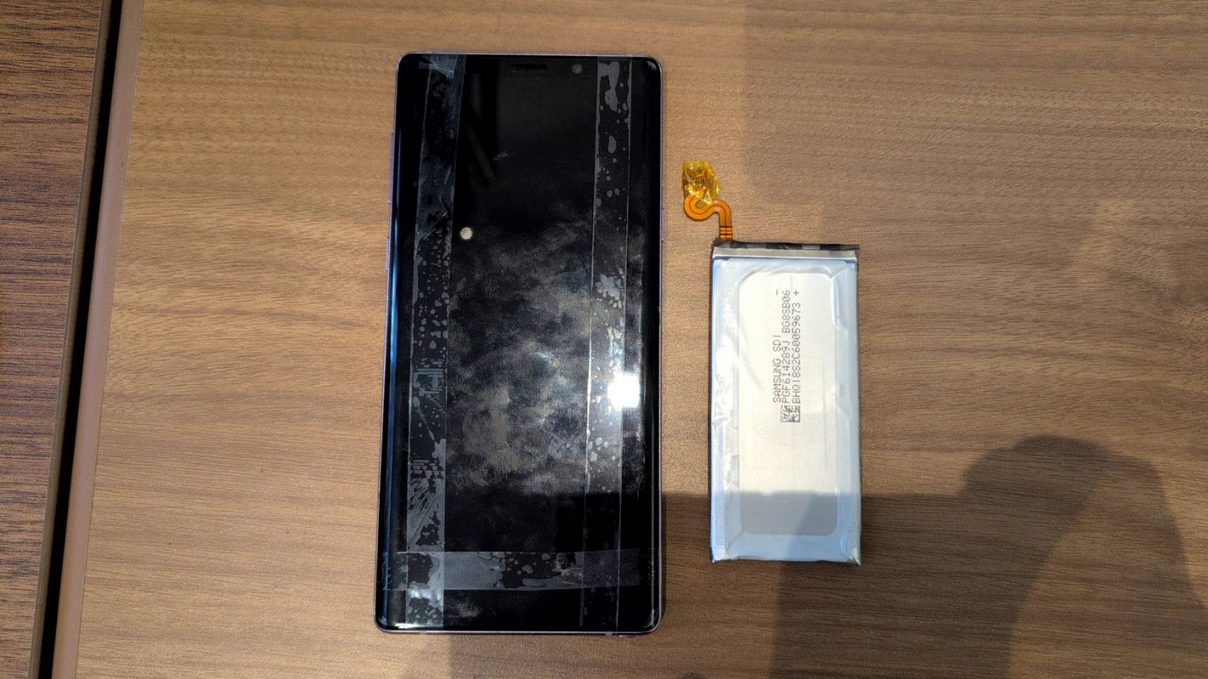 西宮市からお越しのお客様よりGalaxy Note9 のバッテリー交換をご依頼いただきました！