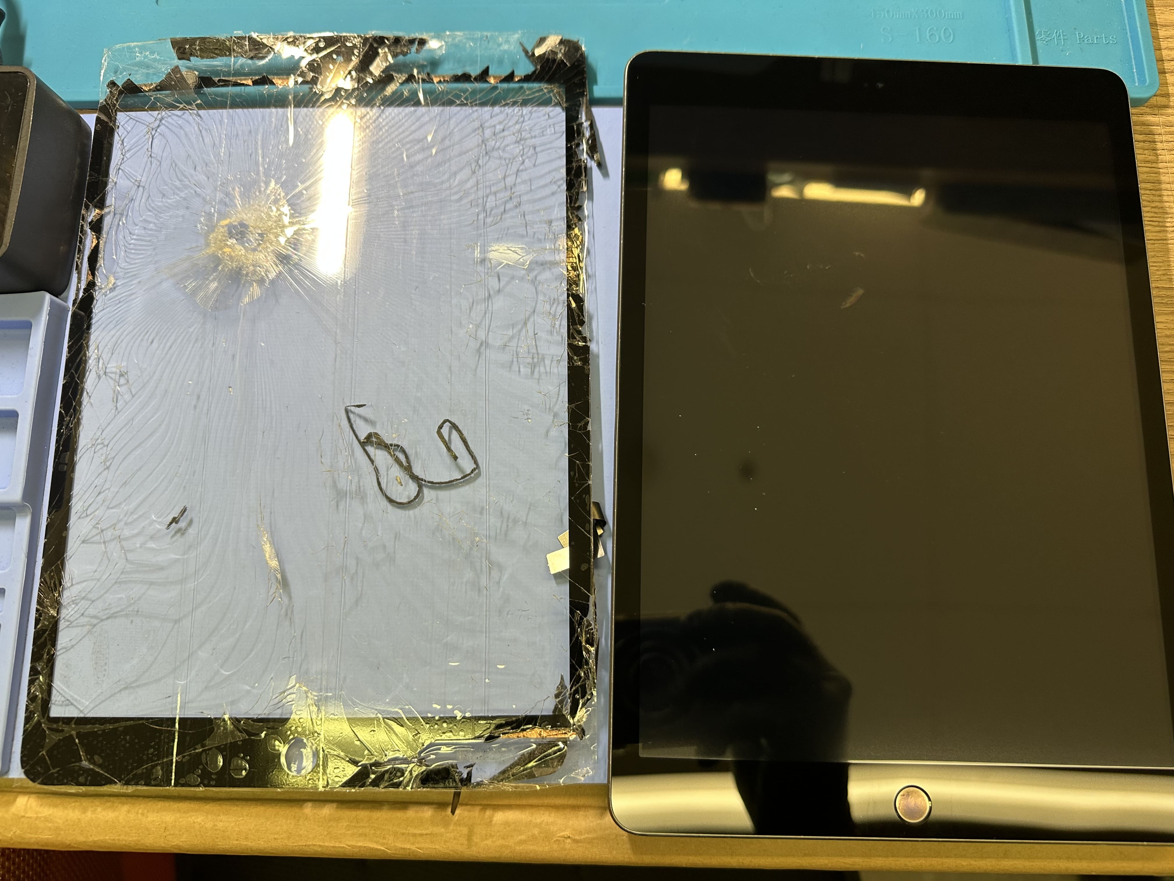 【iPad 7】アイパッドのガラス割れはスマホ修理工房カインズ前橋吉岡店へ！