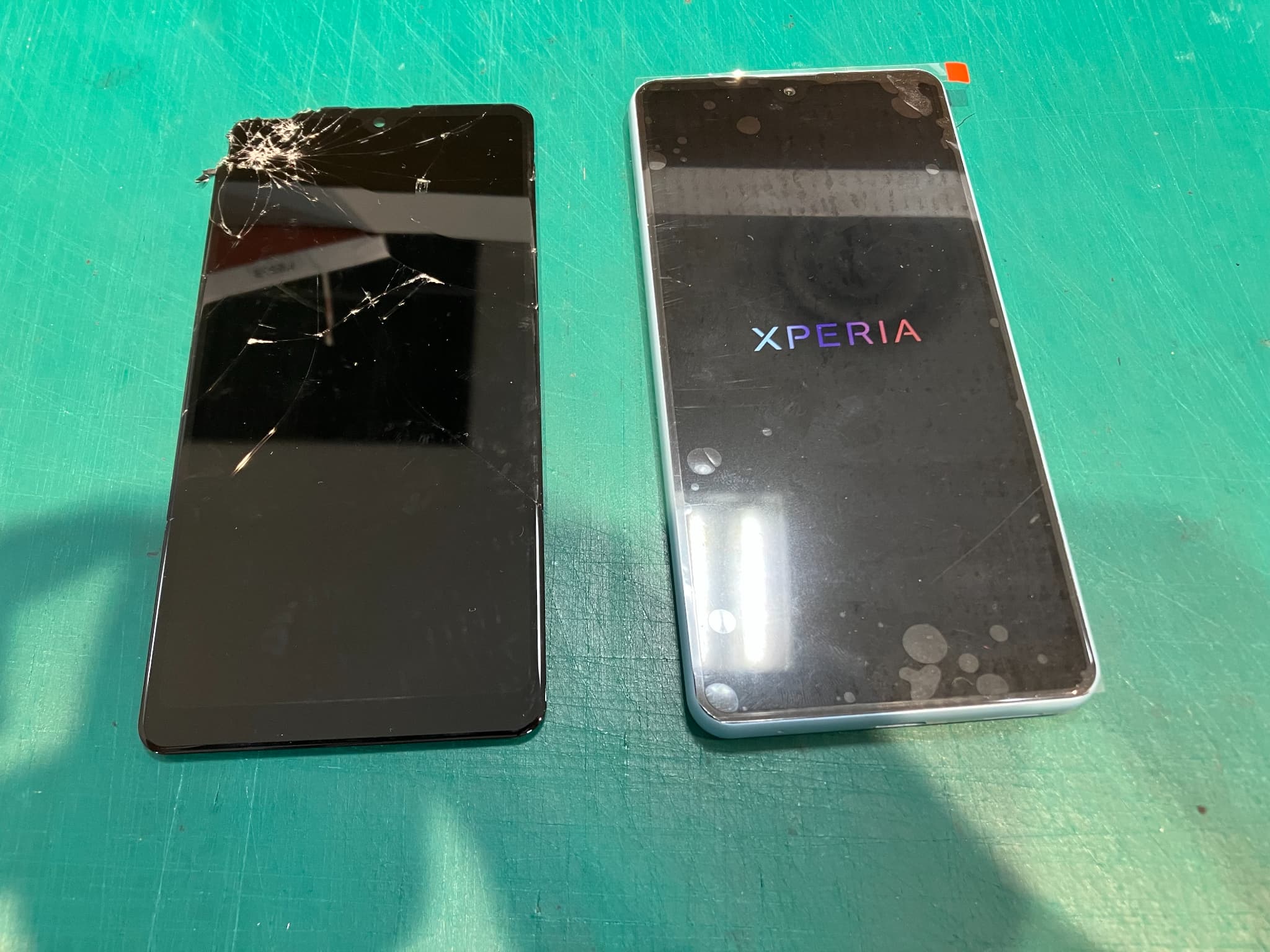 Xperia　ACEⅡの割れてしまった画面を交換修理いたしました　-スマホ修理工房浦和パルコ店-