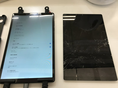 【釧路店】Lenovo Tab M10HDのパネル交換承りました！