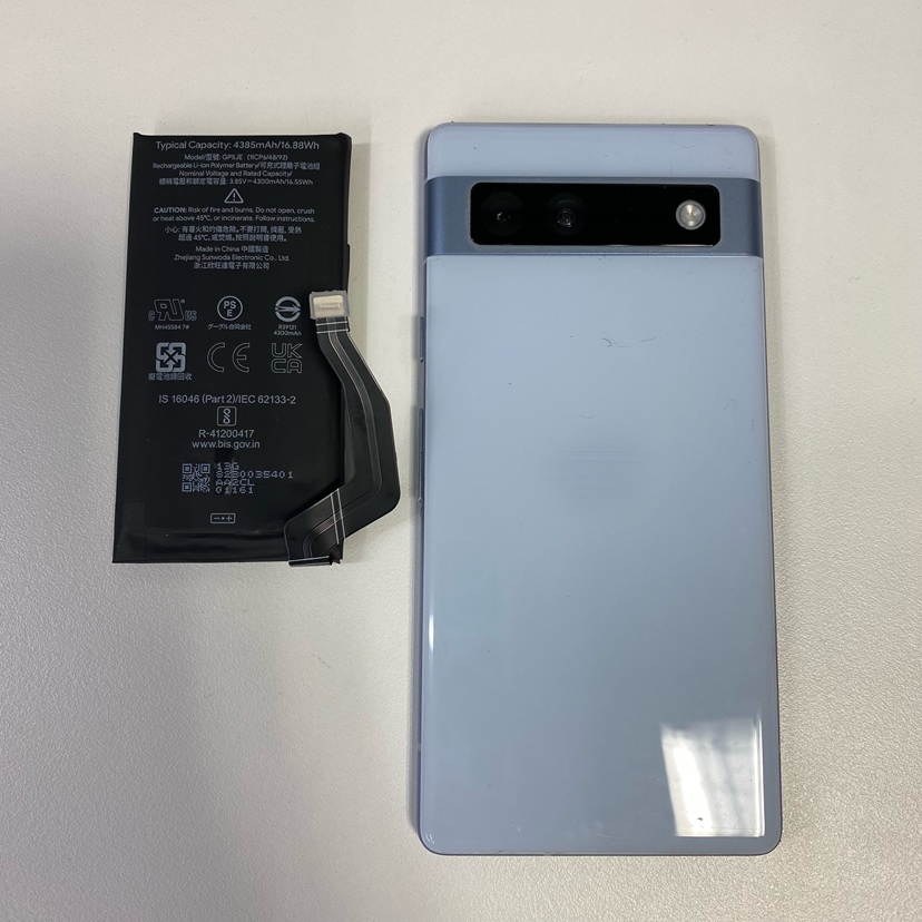 GooglePixel7aバッテリー交換（グーグルピクセル）