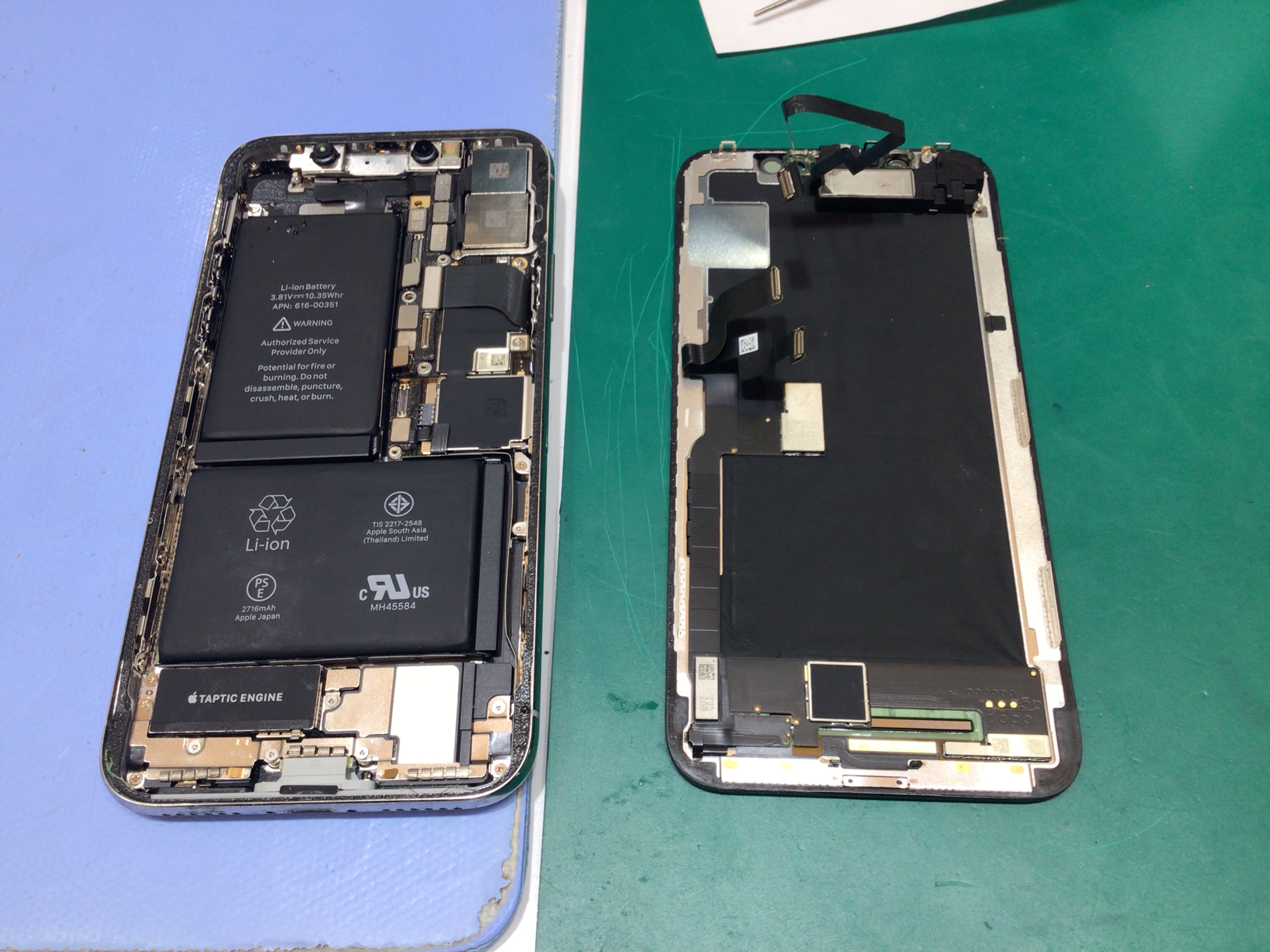 iPhoneXSのバッテリー交換は、データそのまま・即日修理のスマホ修理工房イーアス高尾店へ！