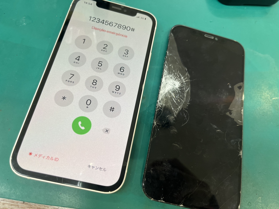 iPhone 13 miniの液晶画面交換は即日で対応してます！