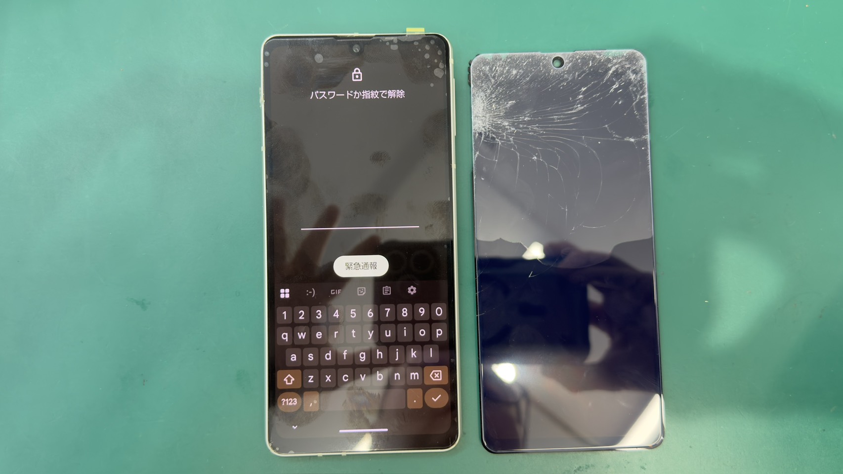 AQUOSsense8（アクオスセンスエイト）画面割れ＆タッチ不良による画面交換【登戸・向ケ丘遊園店】