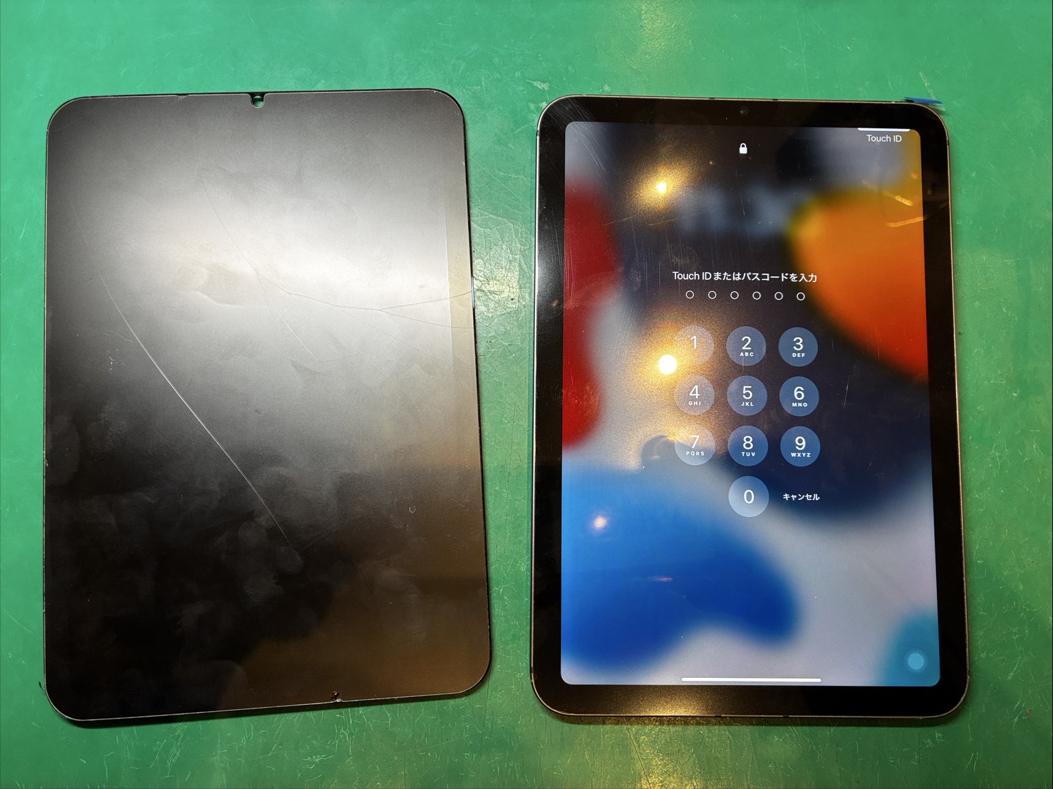 気が付いたら画面が点かなくなっていた…　IPadmini6 画面交換修理【スマホ修理工房ミーツ国分寺店】