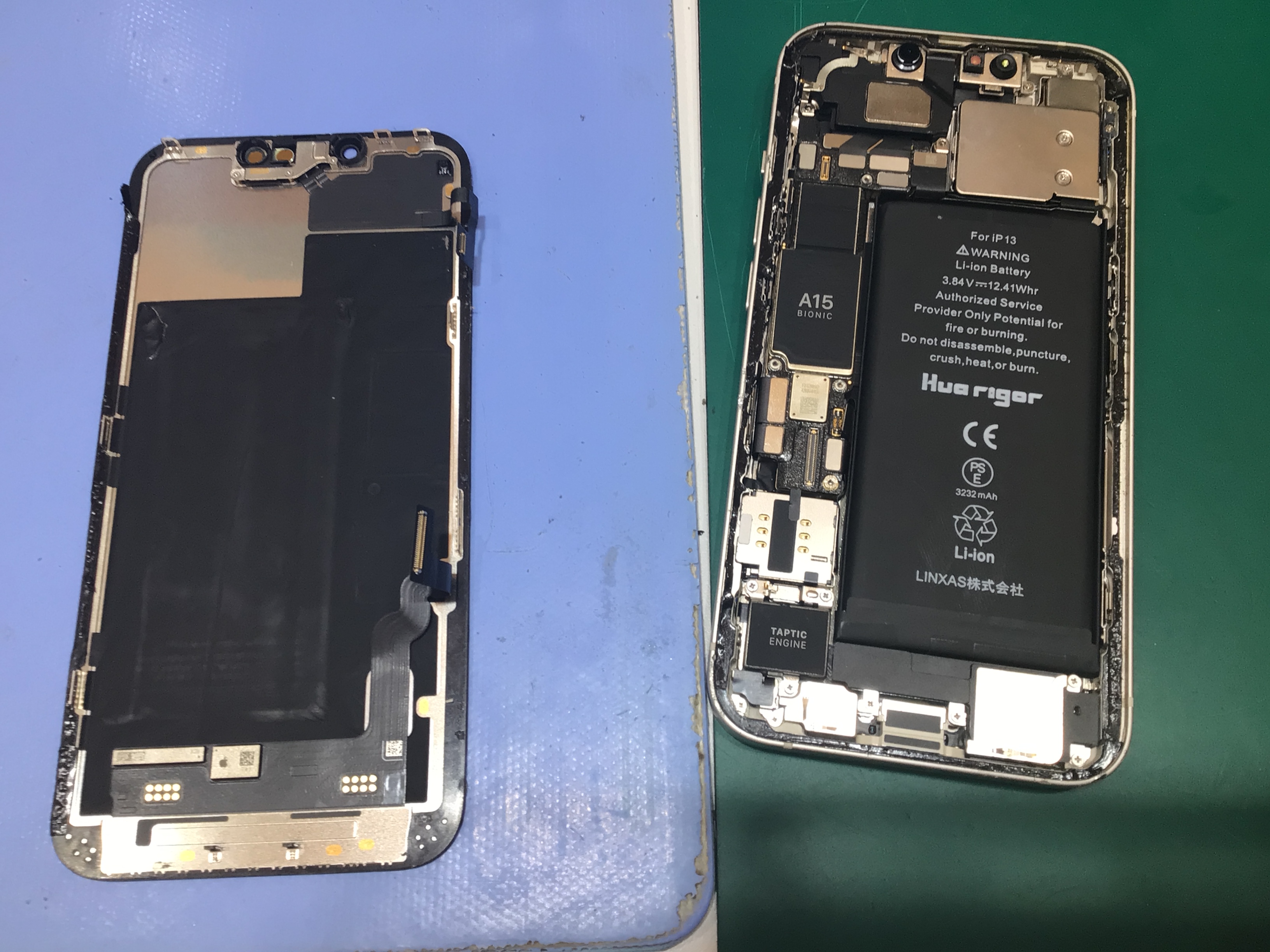 iPhone13のバッテリー交換は、データそのまま・即日修理のスマホ修理工房イーアス高尾店へ！