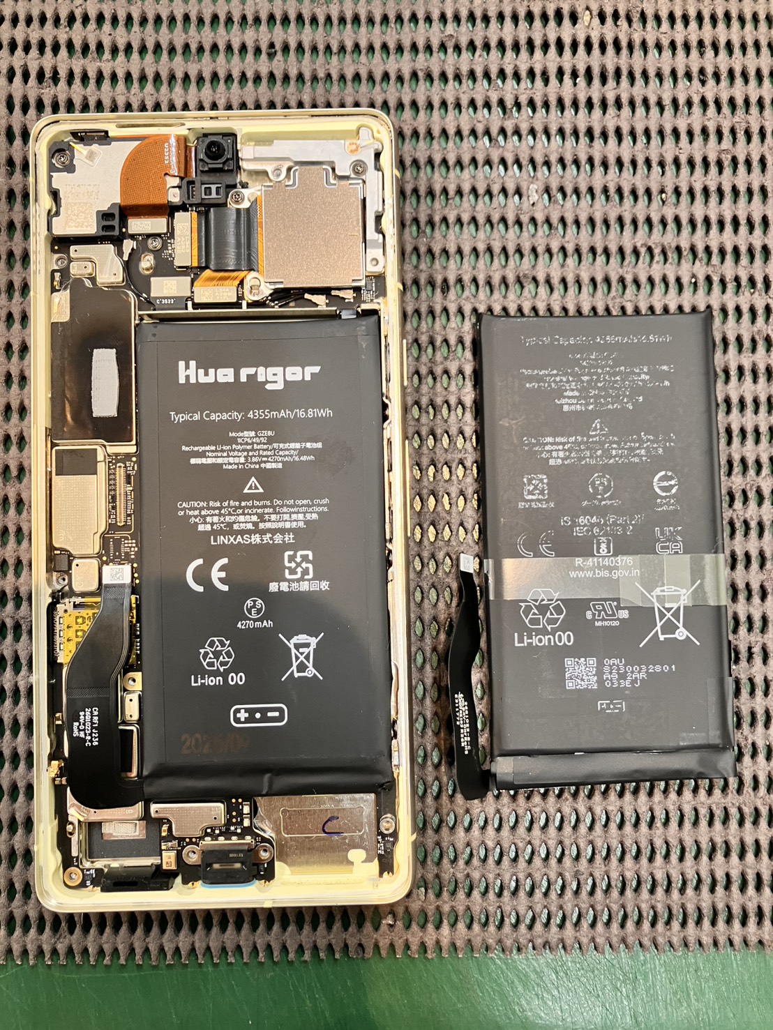 GooglePixel7のバッテリー交換を行いました！