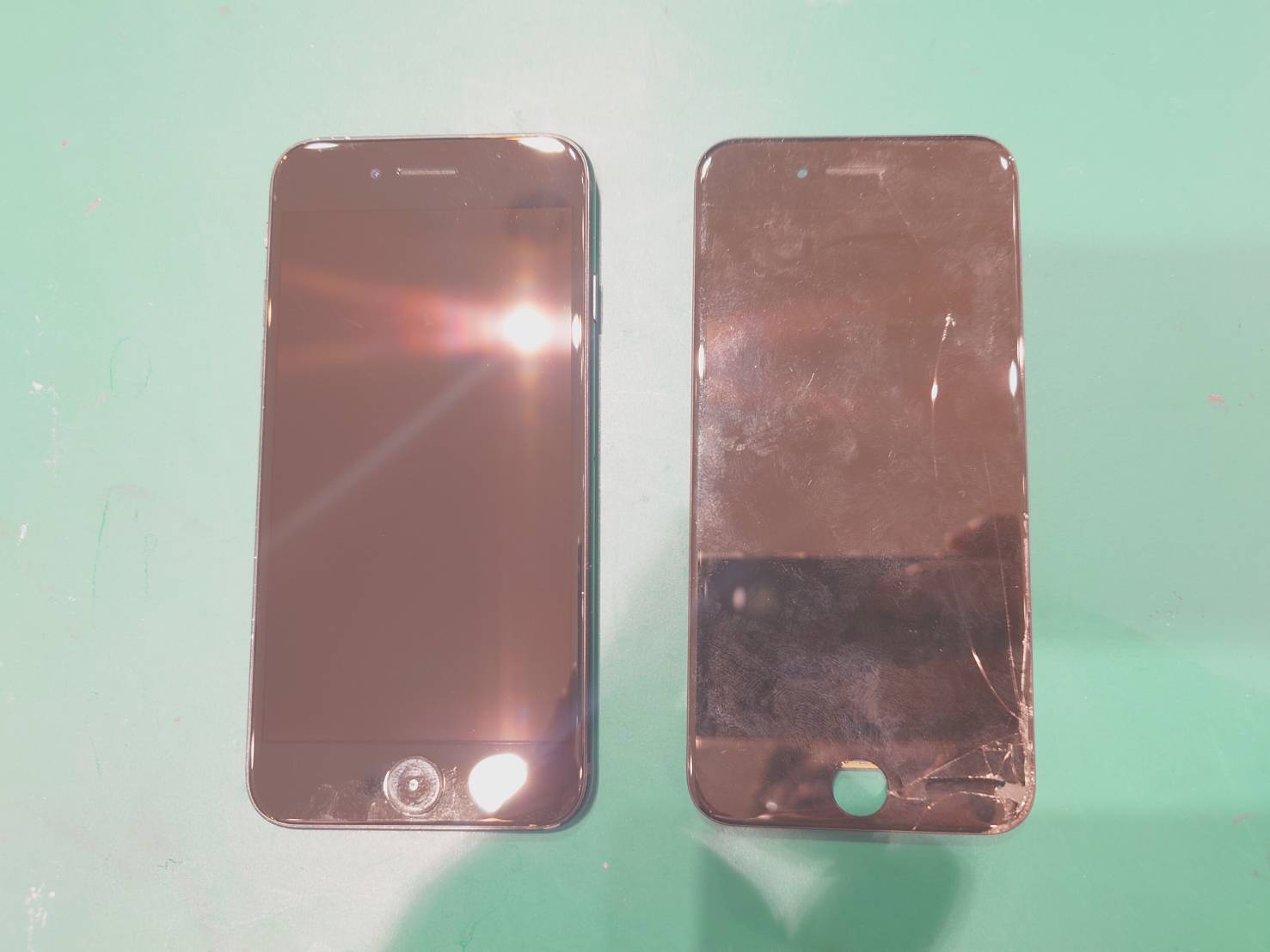 高輪台よりご来店】iPhoneSE3の画面交換修理をさせていただきました 