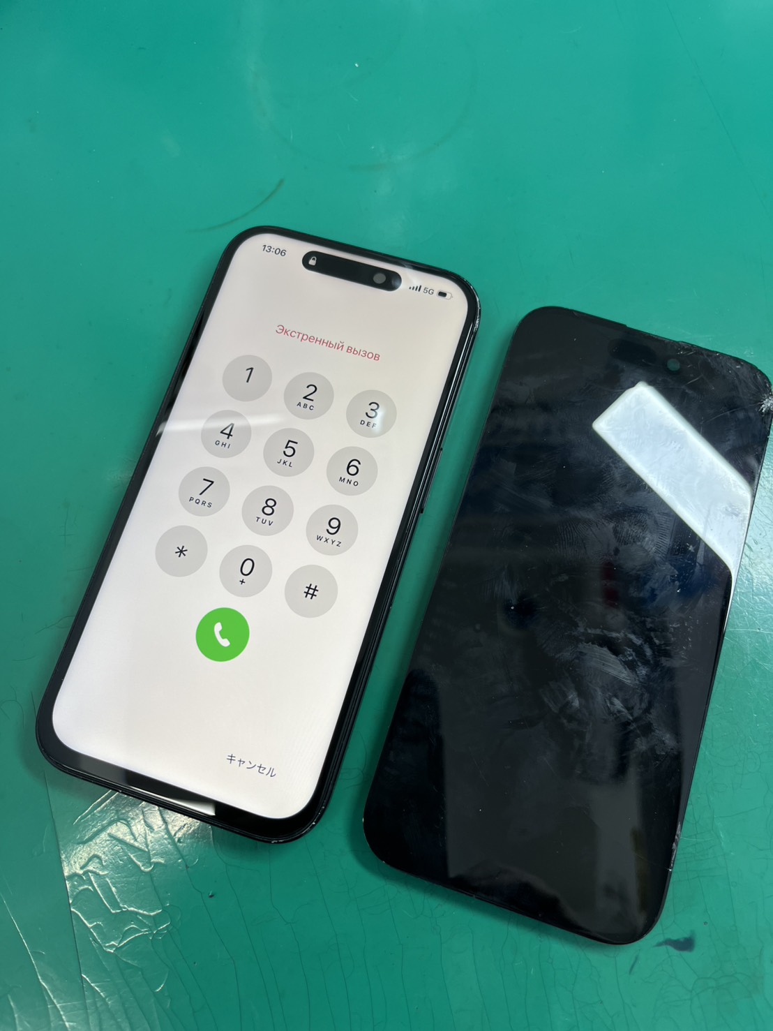 iPhone16シリーズも対応可能です！iPhone16Pro(アイフォン)画面交換【スマホ修理工房大井町店】