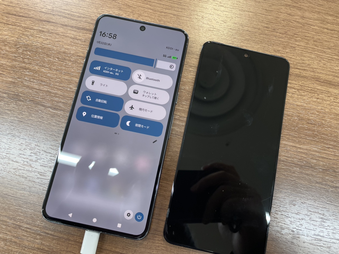 Pixel8Pro　液晶画面交換いたしました！！
