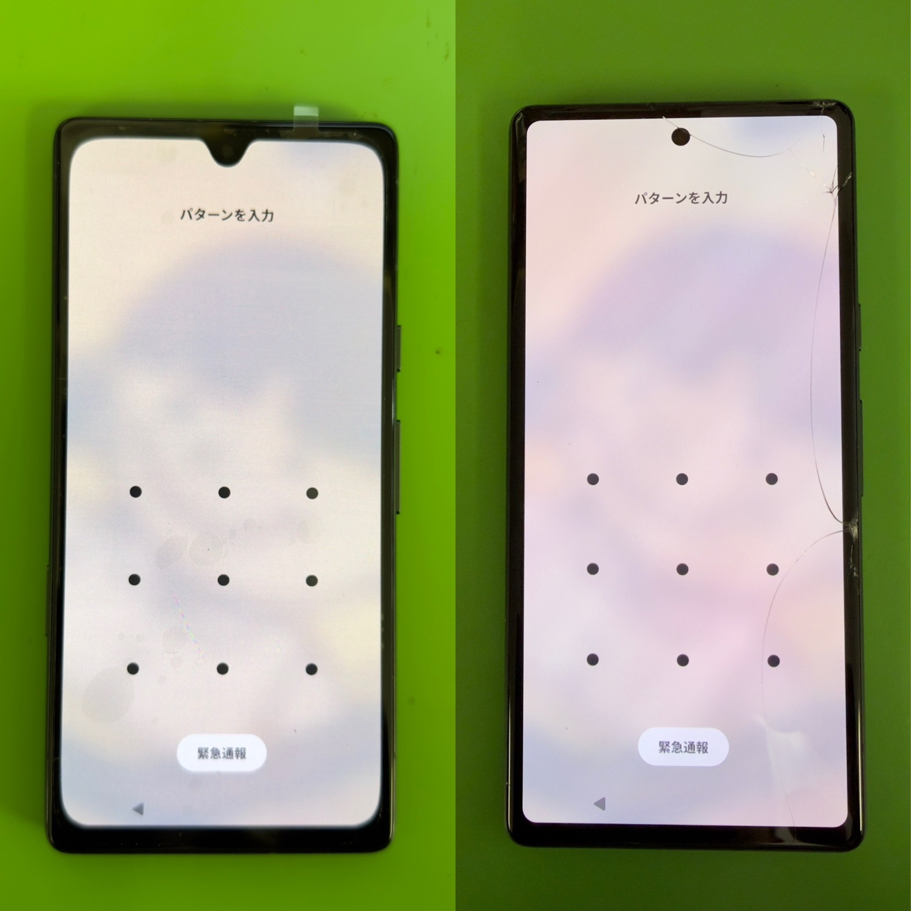 Pixel7a（ピクセルセブンエー）ひび割れによる画面交換【中央林間店】