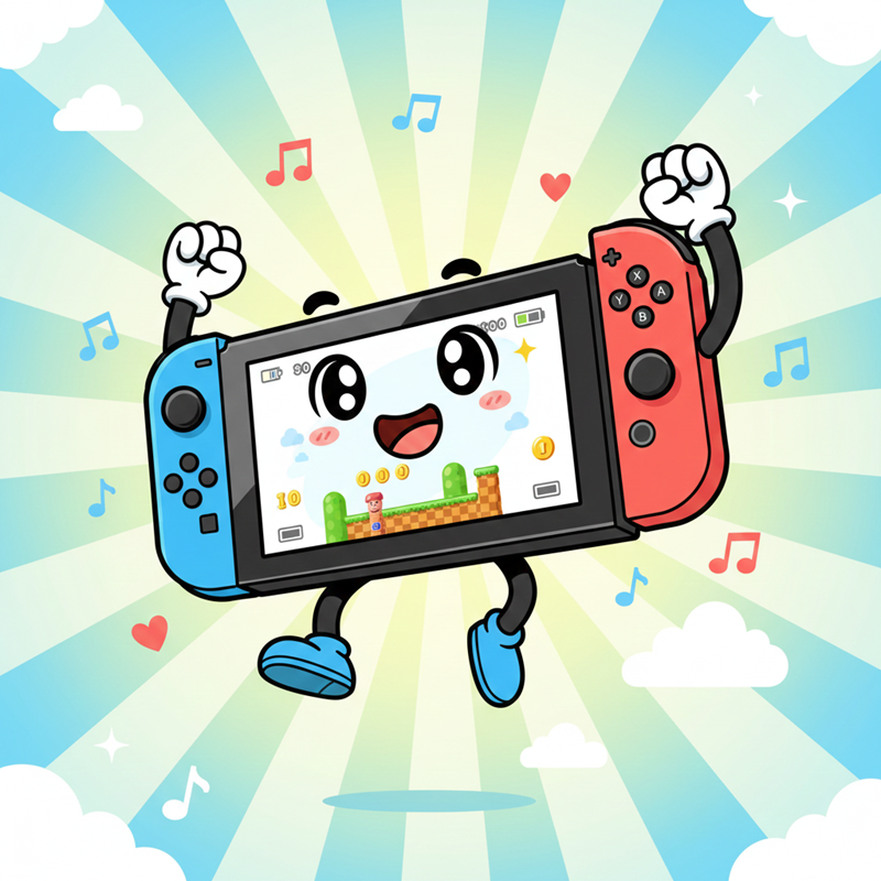 Switchのバッテリー交換をしました！