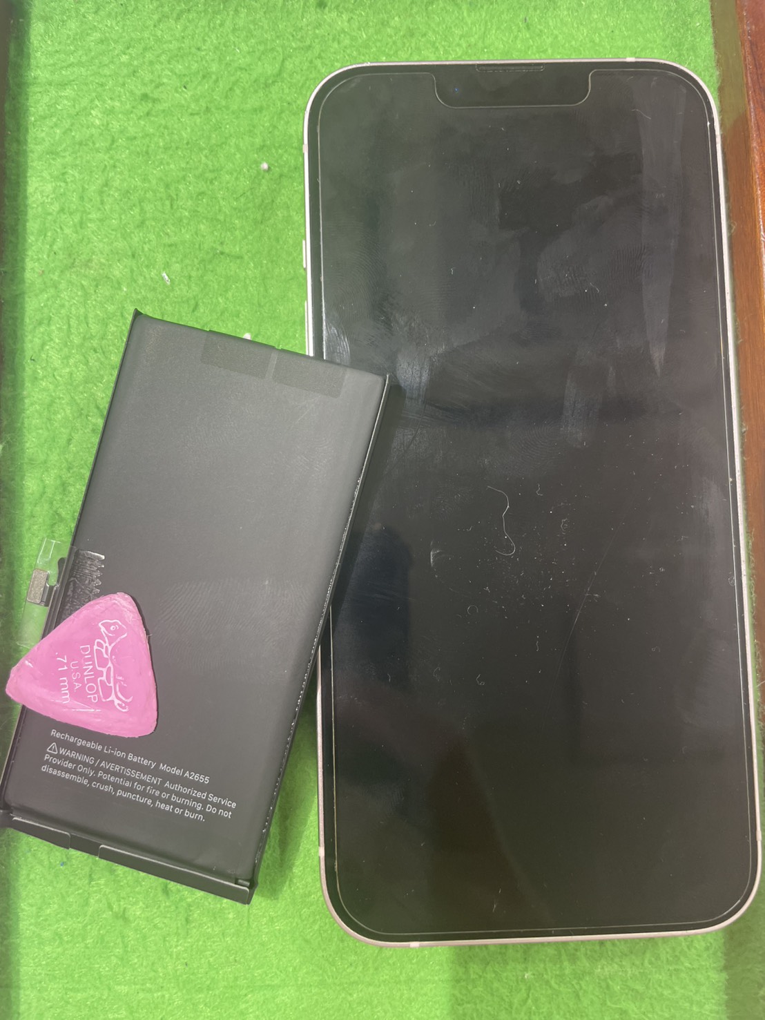 iPhone13のバッテリー交換の修理を承りました-スマホ修理工房和光駅北口店-