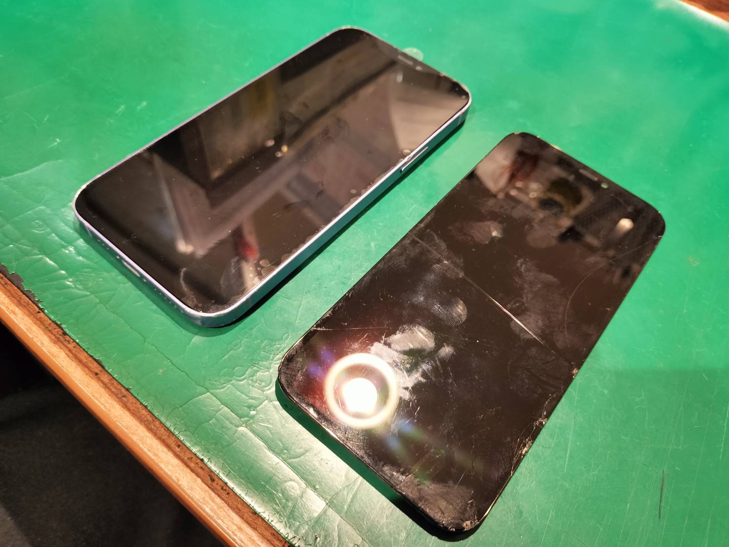 写らなくなってしまったiPhone12の画面を交換しました♪【スマホ修理工房　京王アートマン府中店】