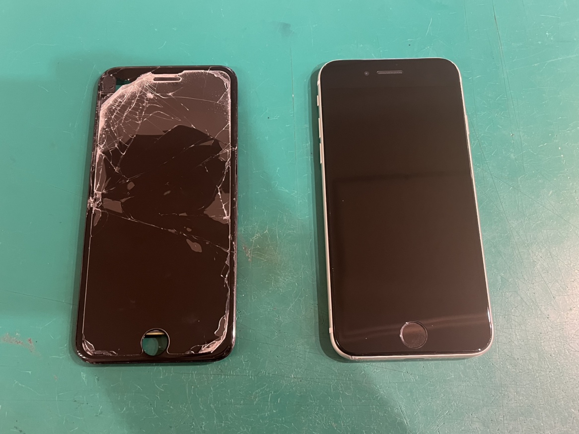 iPhone SE2の液晶破損修理