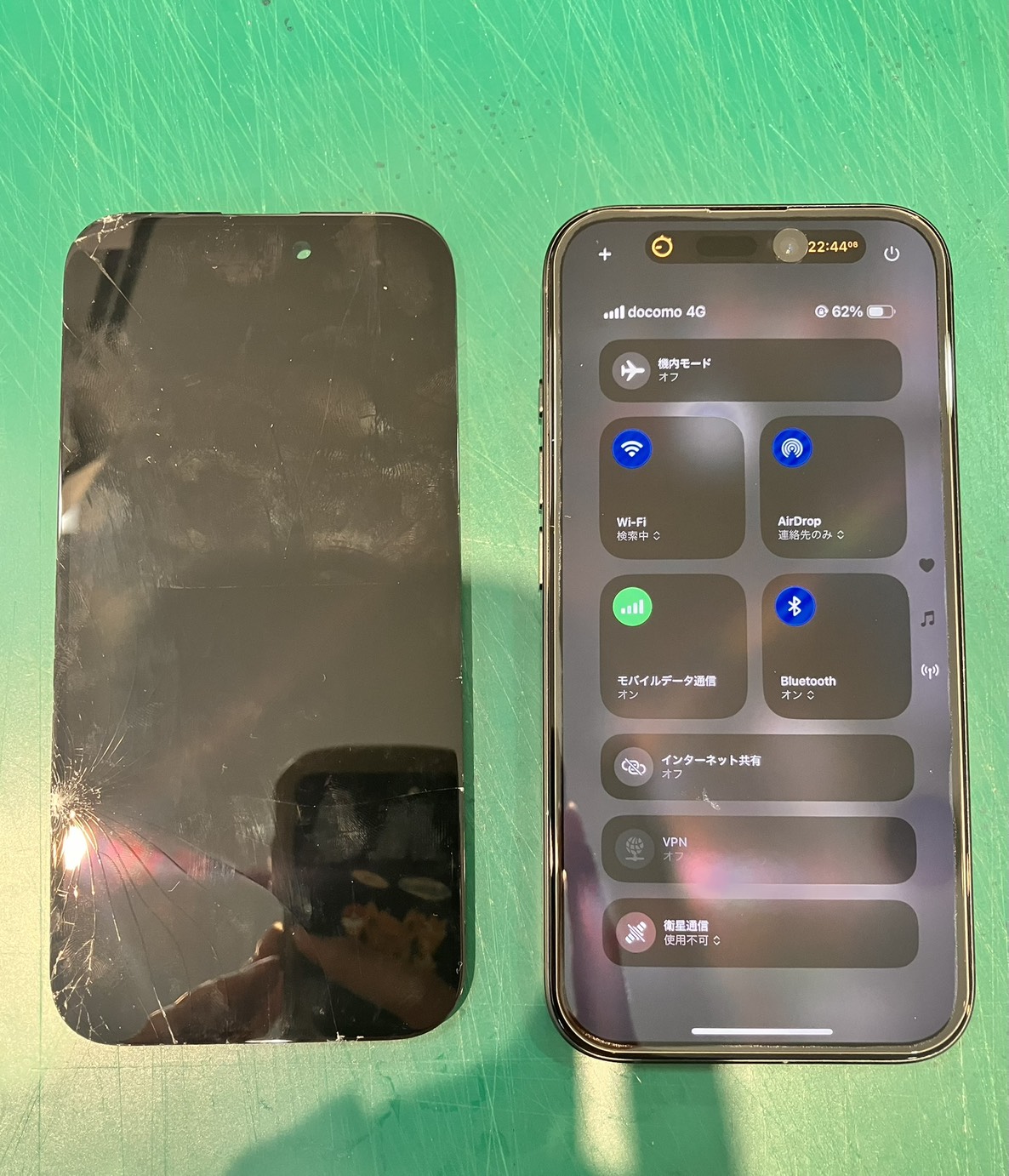 iPhone16の液晶交換を行いました！　-スマホ修理工房和光北口-