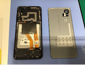 GalaxyA22のバッテリー交換ならデータそのまま修理可能なスマホ修理工房セレオ甲府店へ！