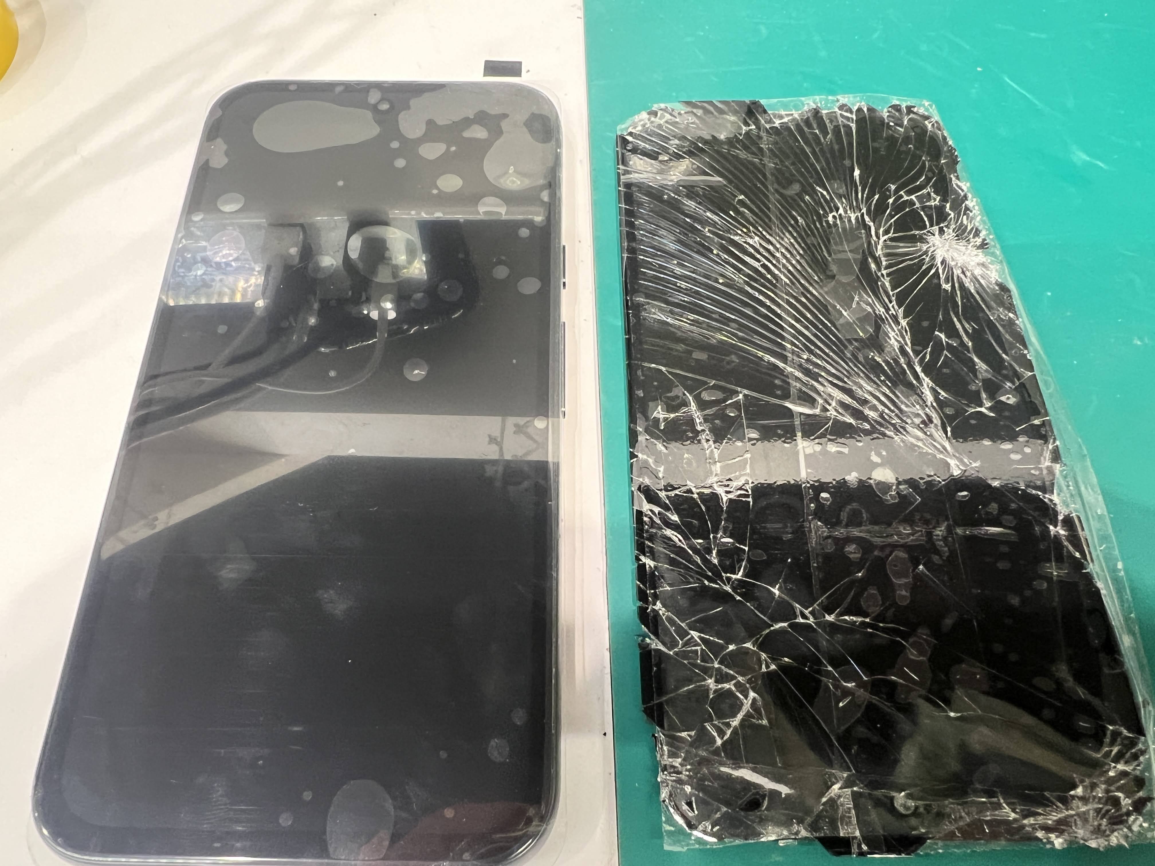 Google Pixel8a（グーグルピクセル8エー） 画面割れ修理事例｜タッチ不良も同時に改善しました