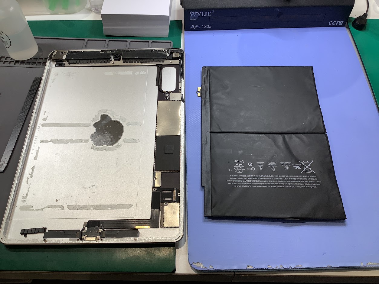 iPad6のバッテリー交換ならデータをそのまま・最短即日修理のスマホ修理工房秋津店へ