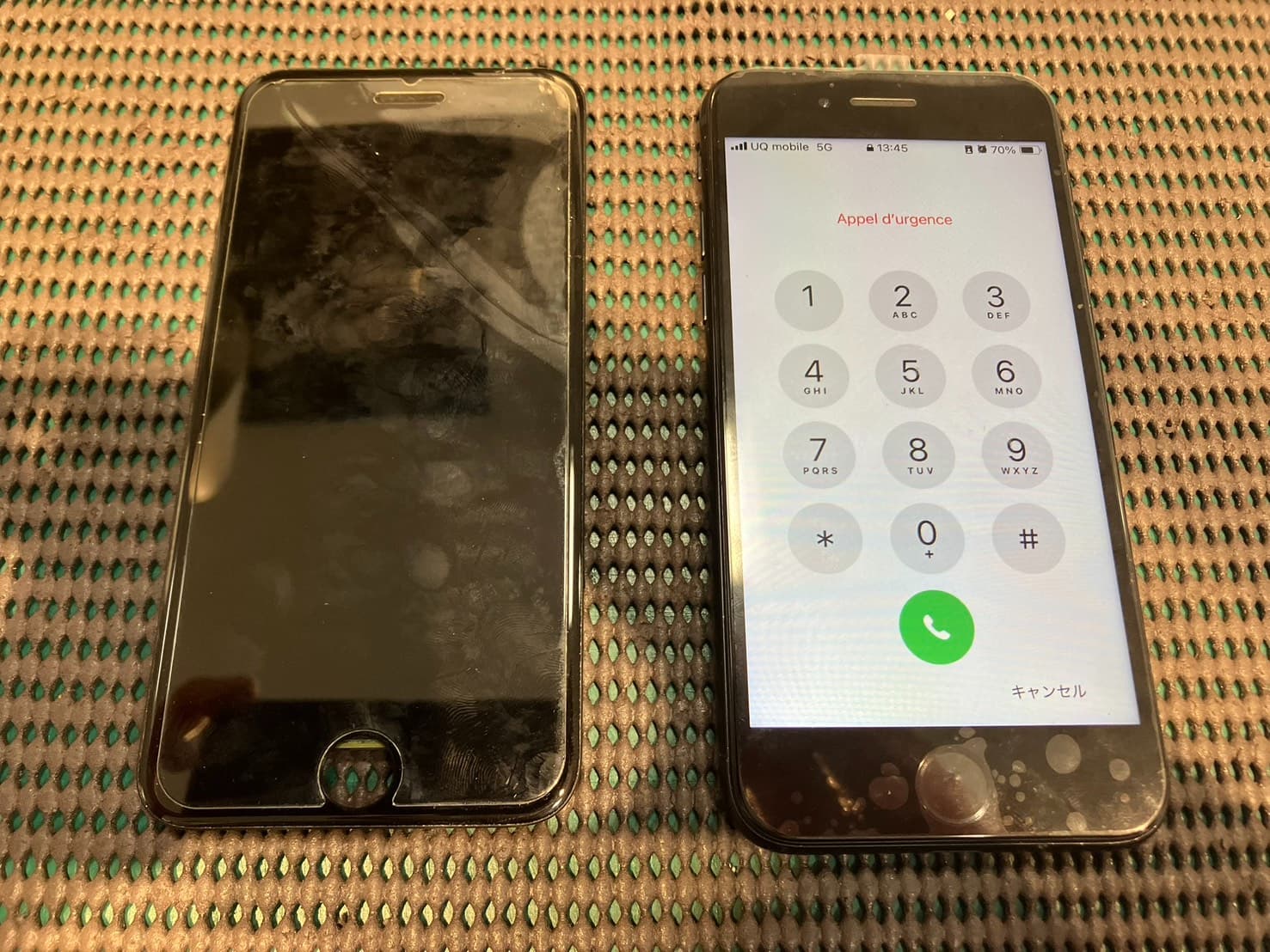 iPhoneSE3のタッチ不良になってしまった画面を交換修理いたしました　-スマホ修理工房浦和パルコ店-