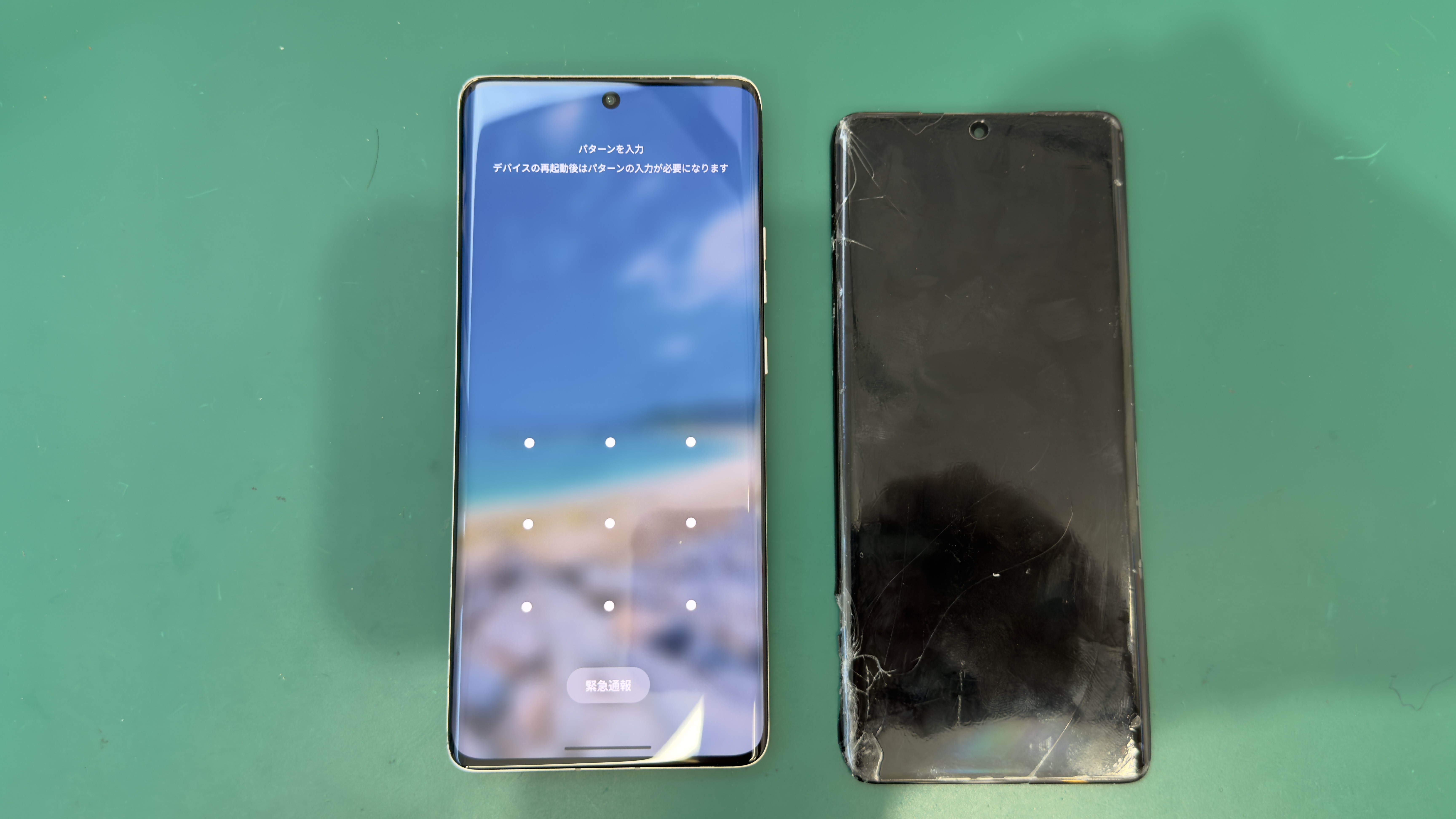 Motorola Edge 50s Pro（モトローラエッジフィフティエスプロ）画面割れによる液晶交換【登戸・向ケ丘遊園店】