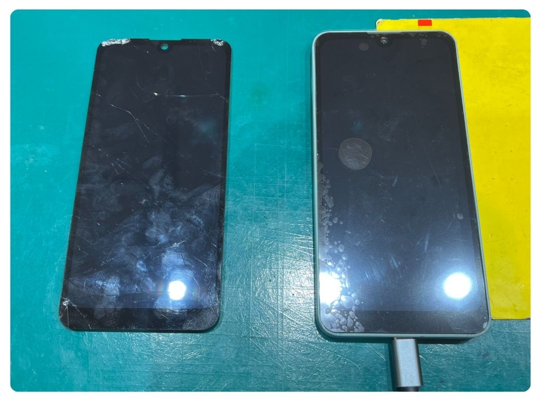 AQUOS Wish2 画面交換修理後の正常表示状態｜スマホ修理工房 新宿PePe店