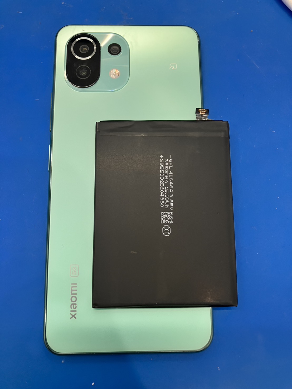 Xaomi Mi 11 Lite のバッテリー交換を行いました！　-スマホ修理工房和光駅前店-