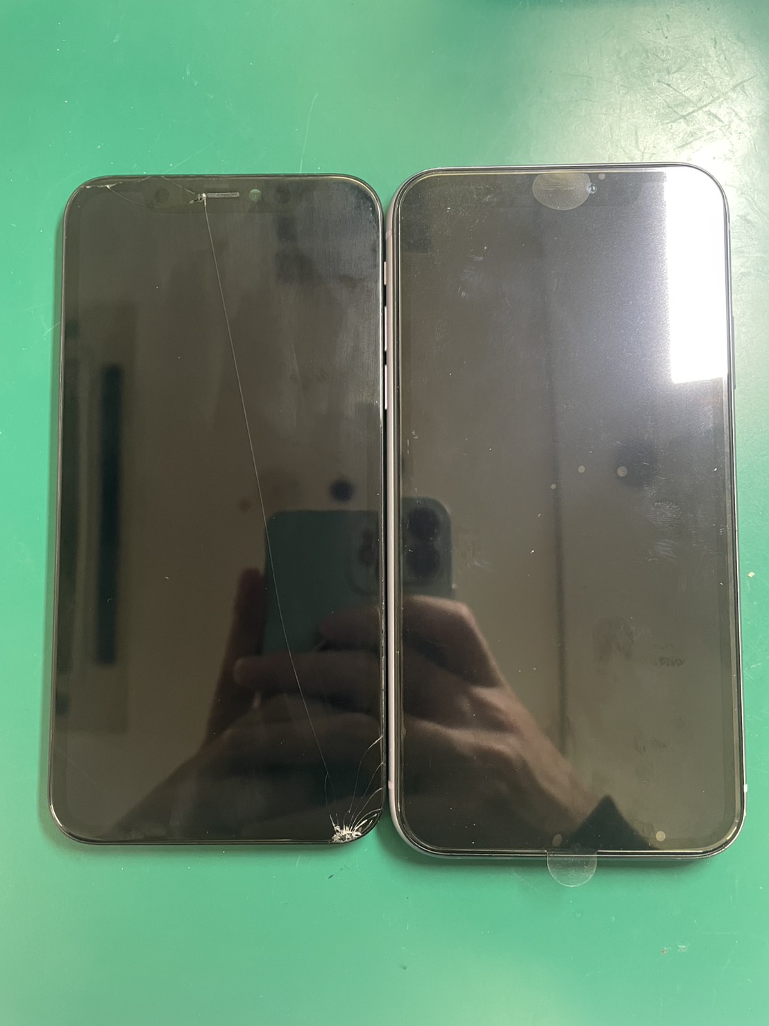 ガラス割れ・画面表示不能 iPhone11(アイフォン11) 画面修理【三鷹店】