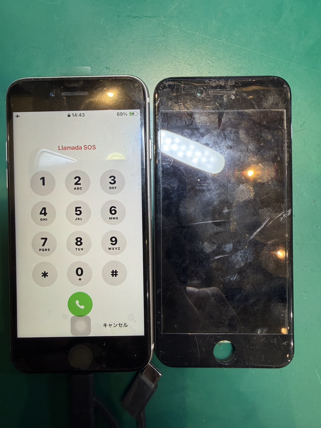 iPhoneSE3　液晶交換修理を行いました！【スマホ修理工房荻窪タウンセブン店】