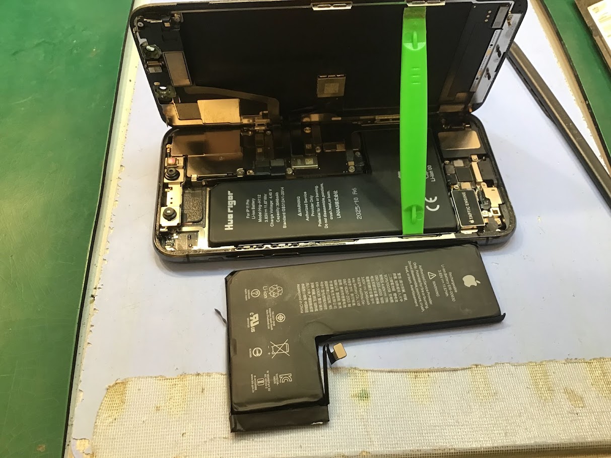 iPhone11Proのバッテリー交換ならデータそのまま修理可能なスマホ修理工房丸井錦糸町店へ！