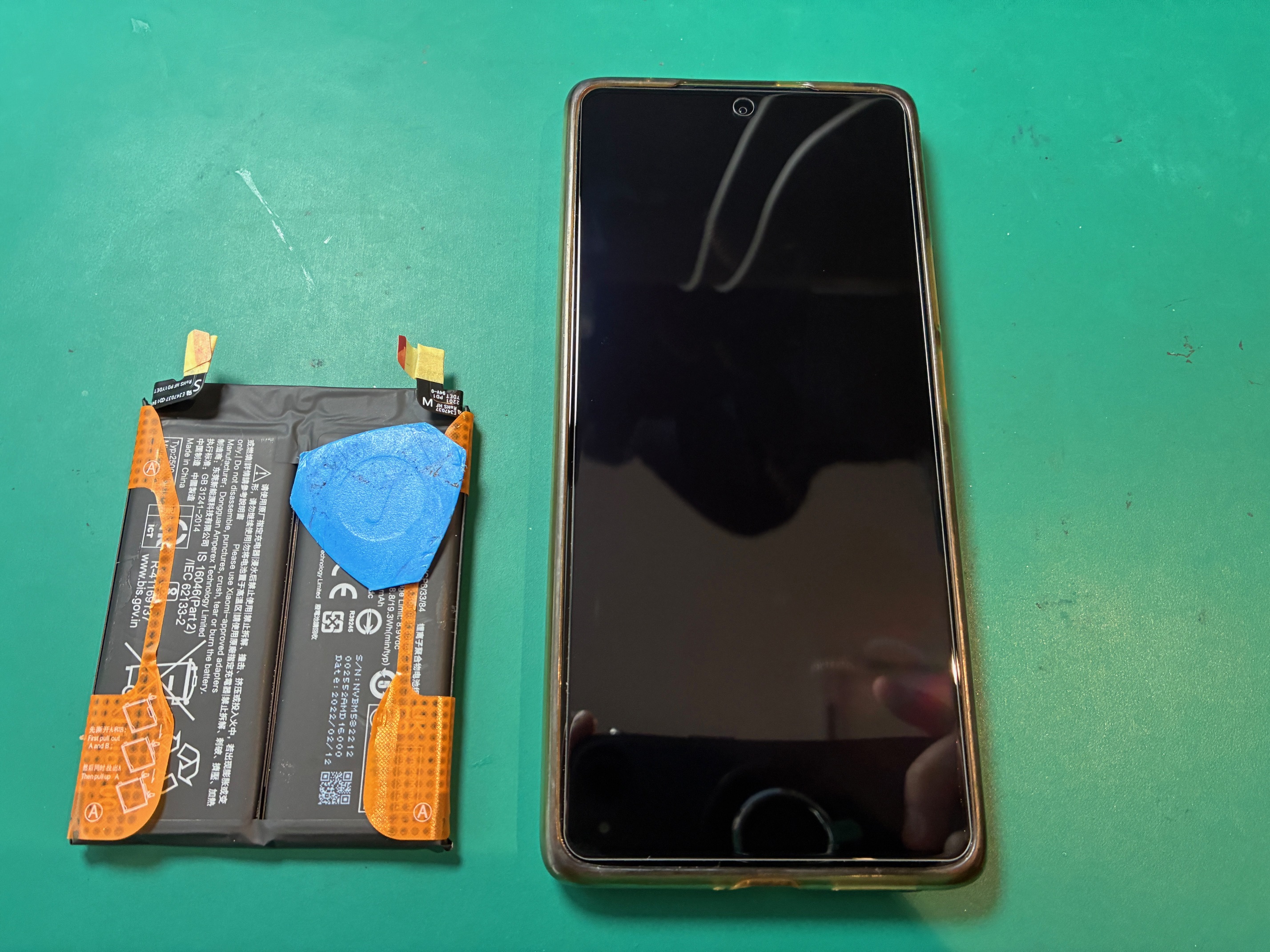 神戸市からお越しのお客様よりXiaomi 11T Proのバッテリー交換をご依頼いただきました！