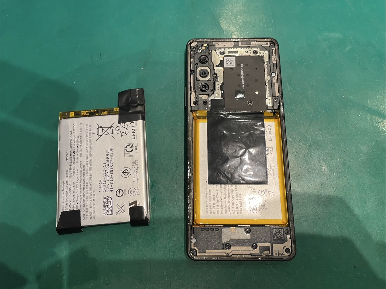 充電が半日も持たない！　Xperia 10Ⅳ バッテリー交換修理を行いました！【スマホ修理工房三鷹店】