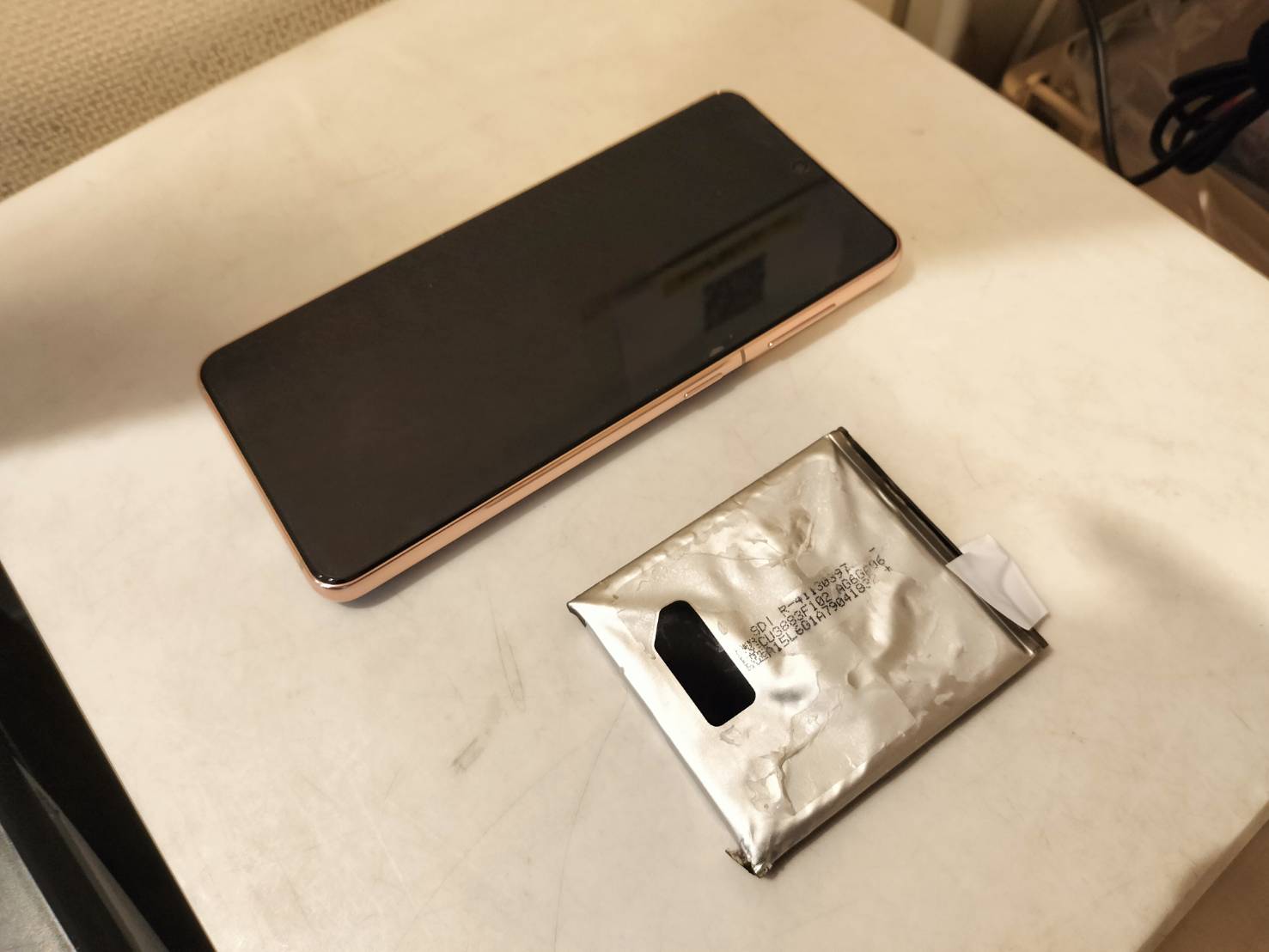 Galaxy S21のバッテリー交換を承りました！🔋【スマホ修理工房 調布パルコ店】