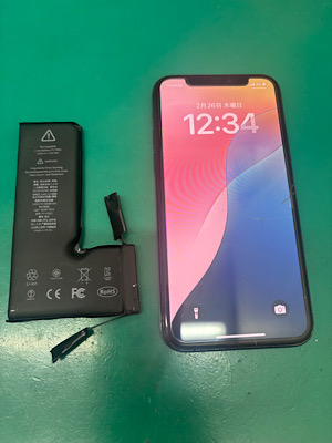 iPhone11Pro (アイフォンイレブンプロ) バッテリー交換【江古田店】