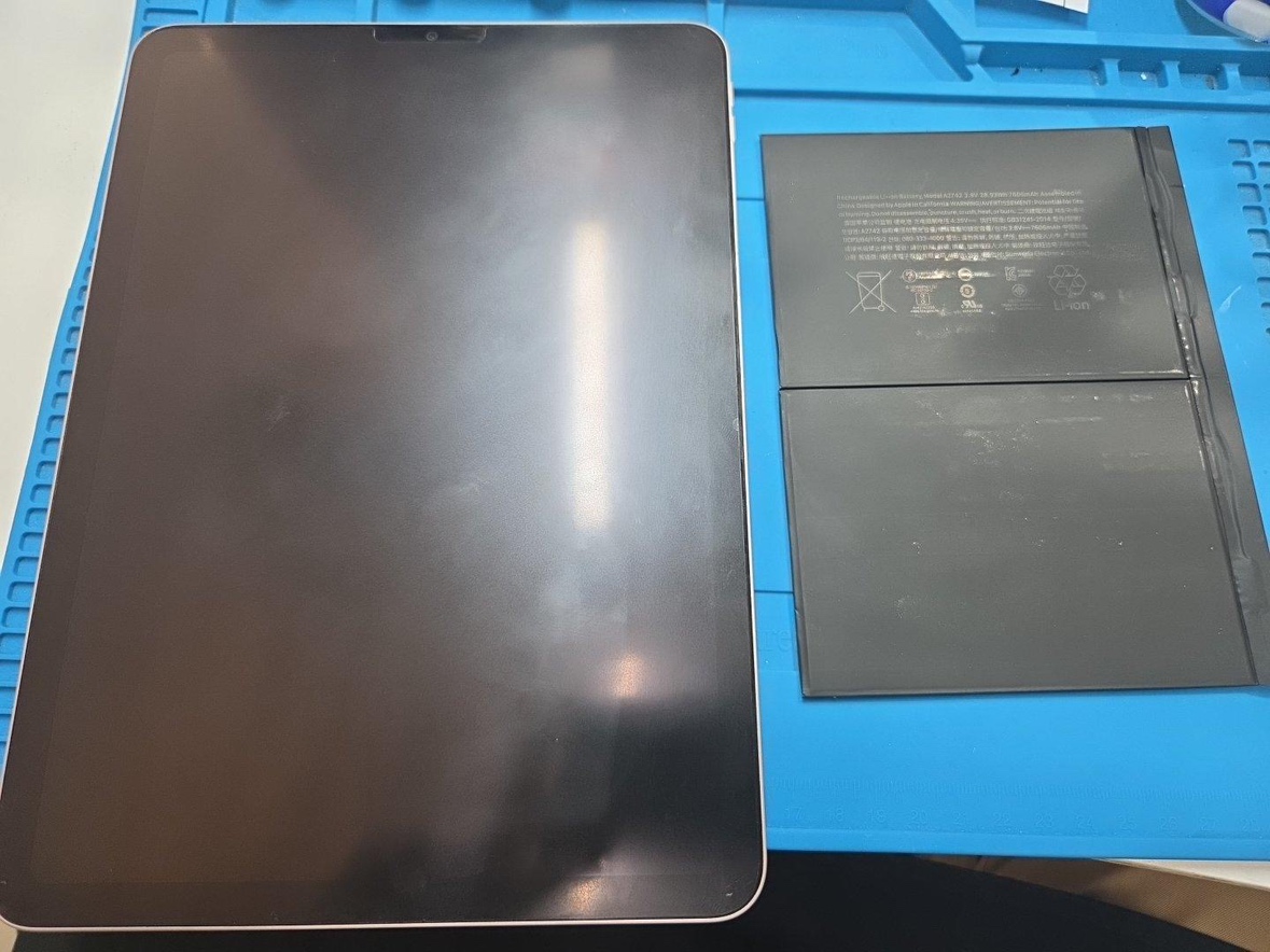 iPad Air5のバッテリー交換なら【スマホ修理工房 池袋P'パルコ本店】にお任せください！