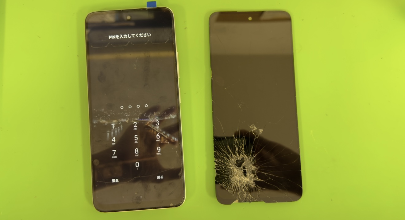 Xiaomi Redmi 12 5G画面割れによる液晶交換【中央林間店】