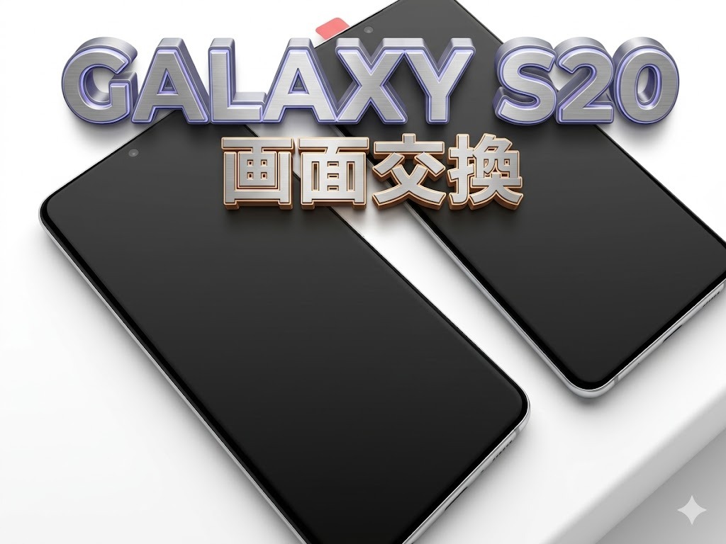 Galaxy S20(ギャラクシー)の画面交換修理を行いました！