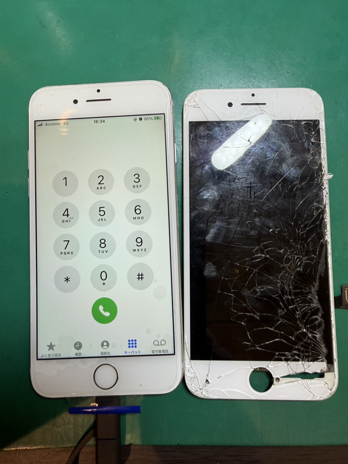 iPhone7　液晶破損修理を行いました！　【スマホ修理工房荻窪タウンセブン店】