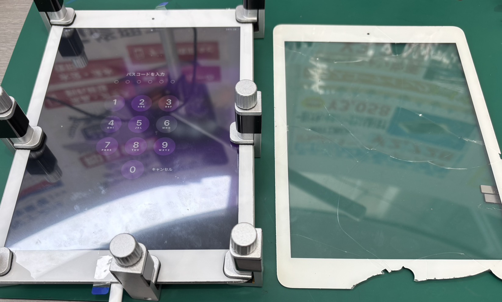 iPad6(アイパッド6)画面割れによるタッチガラス交換【登戸・向ケ丘遊園店】