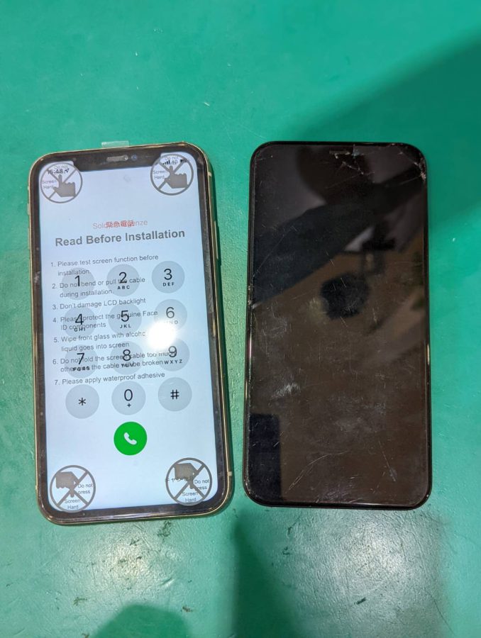 【新百合丘オーパ店】iPhone11　フロントパネル交換